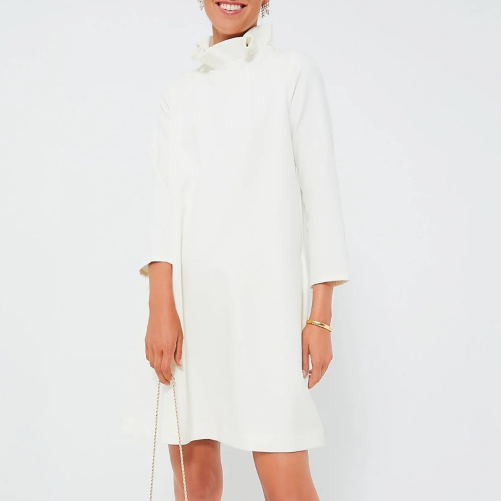 White Tuckernuck Daphne Dress long sleeve
